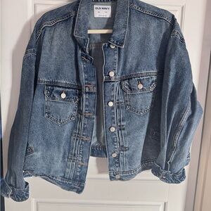 Old Navy Women's Classic Blue Jean Jacket